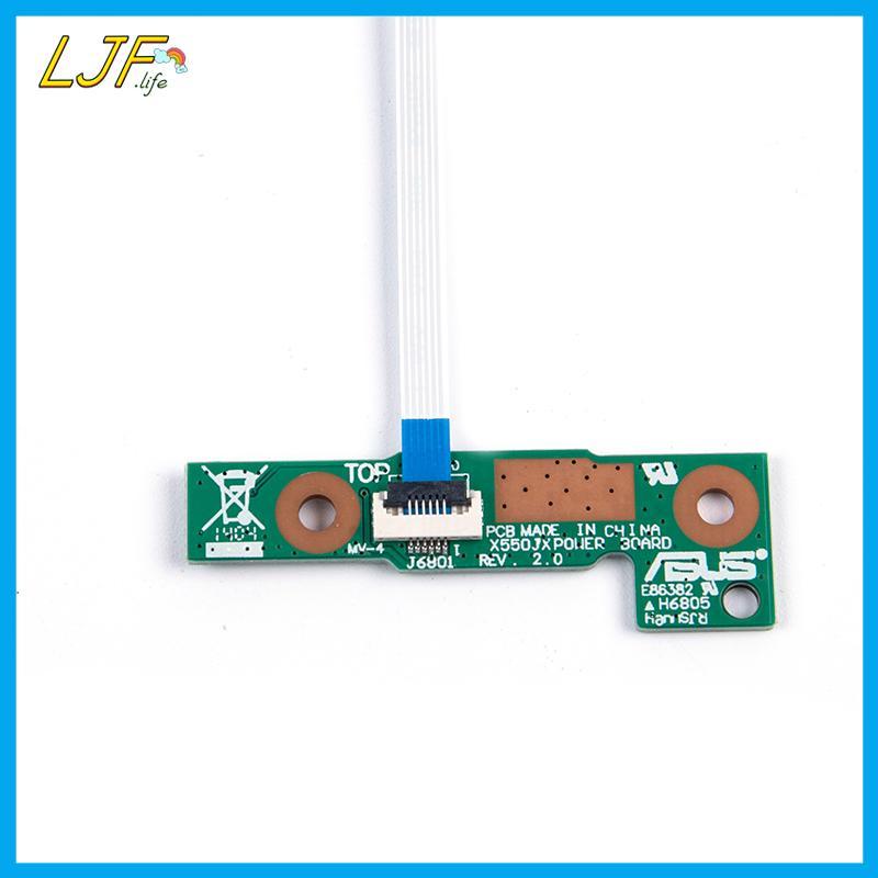 LJF สําหรับ Asus X550 X550V X550C X550CC X550CA X550VC X550VB ปุ่มสายไฟ