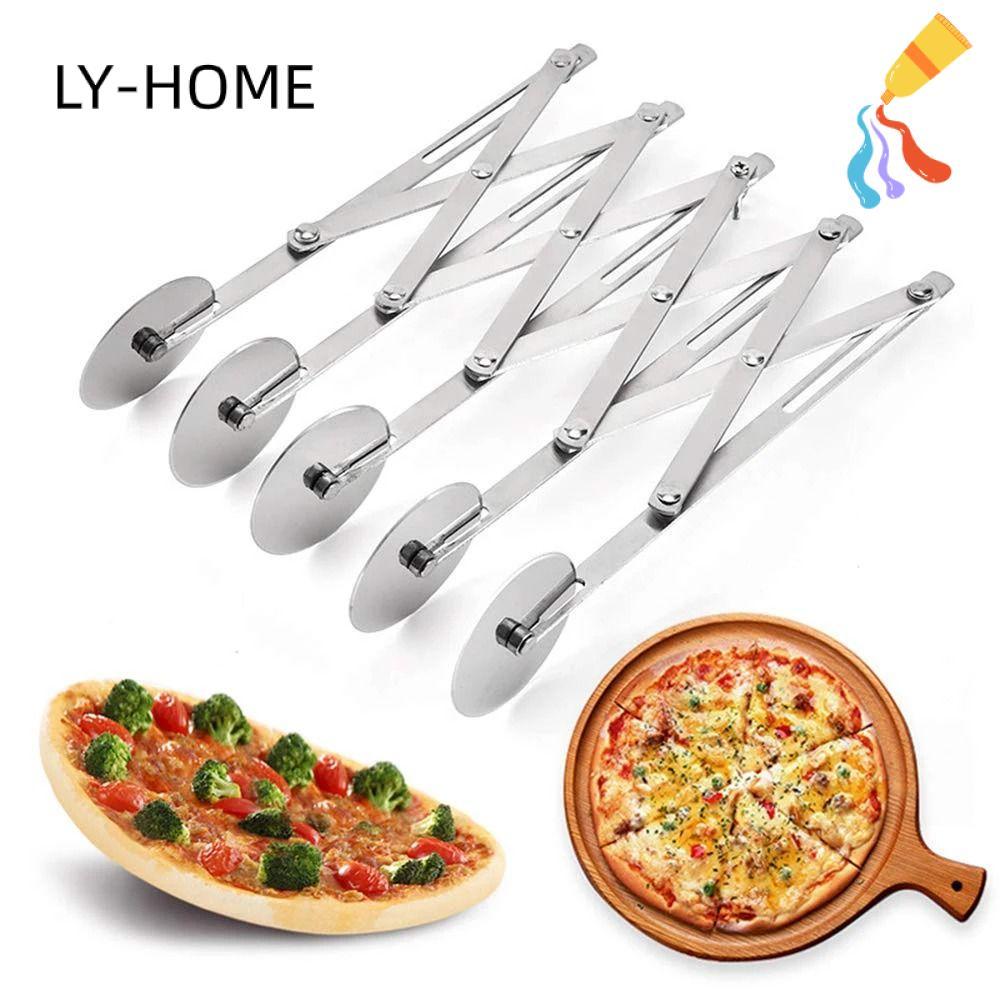 LIAOYING เครื่องตัดด้านข้าง, 3/5/7 ล้อ Roller Blade Dough Divider, ปรับ Pastry Peeler สแตนเลสเครื่อง
