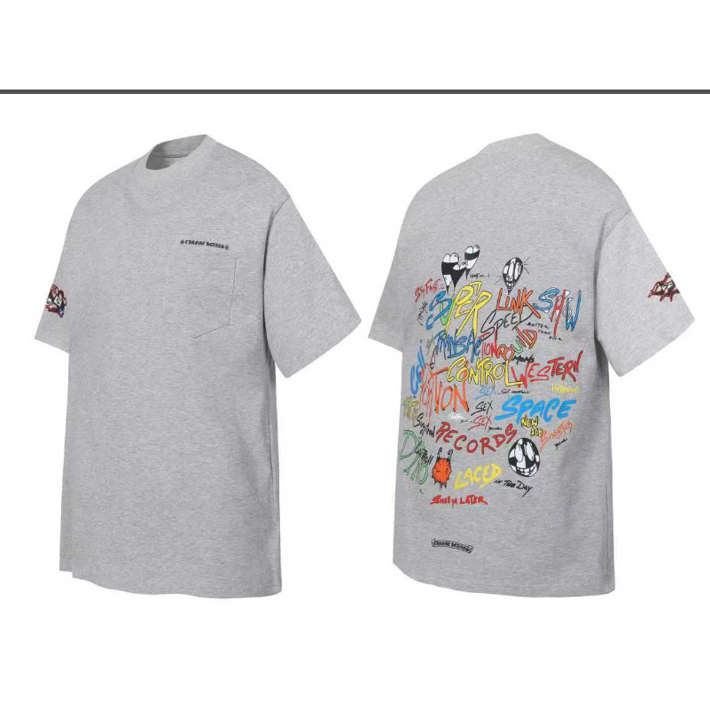 เสื้อยืดผู้ใหญ่สำหรับฤดูร้อน ทำจากผ้าฝ้ายแท้ ทรงคล่องตัว พิมพ์ลายกราฟฟิกเต็มตัว ใส่ได้ทั้งผู้ชายและผู้หญิง
