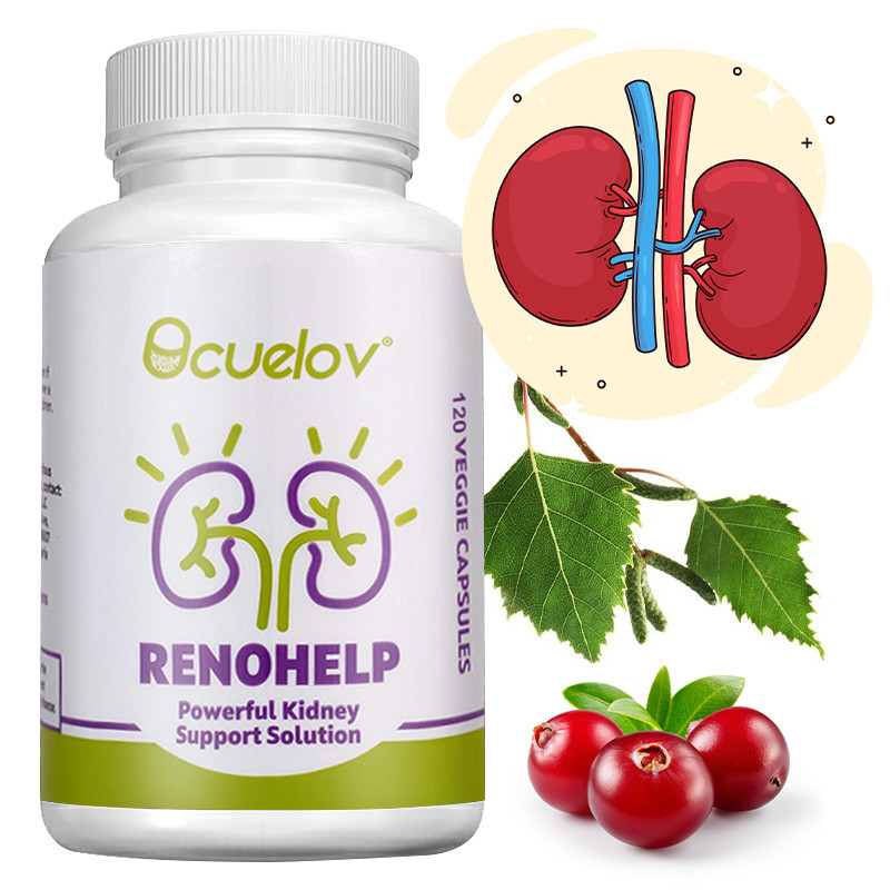 อาหารเสริมเพื่อสุขภาพไต Renohelp – บรรจุวิตามินอี, B6, และ Birch Leaf – รักษาสุขภาพทางปัสสาวะ