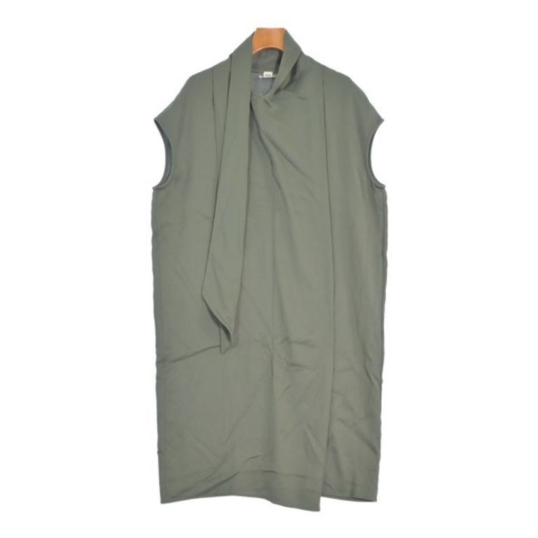 Hermes Dress khaki Women Direct from Japan Secondhand