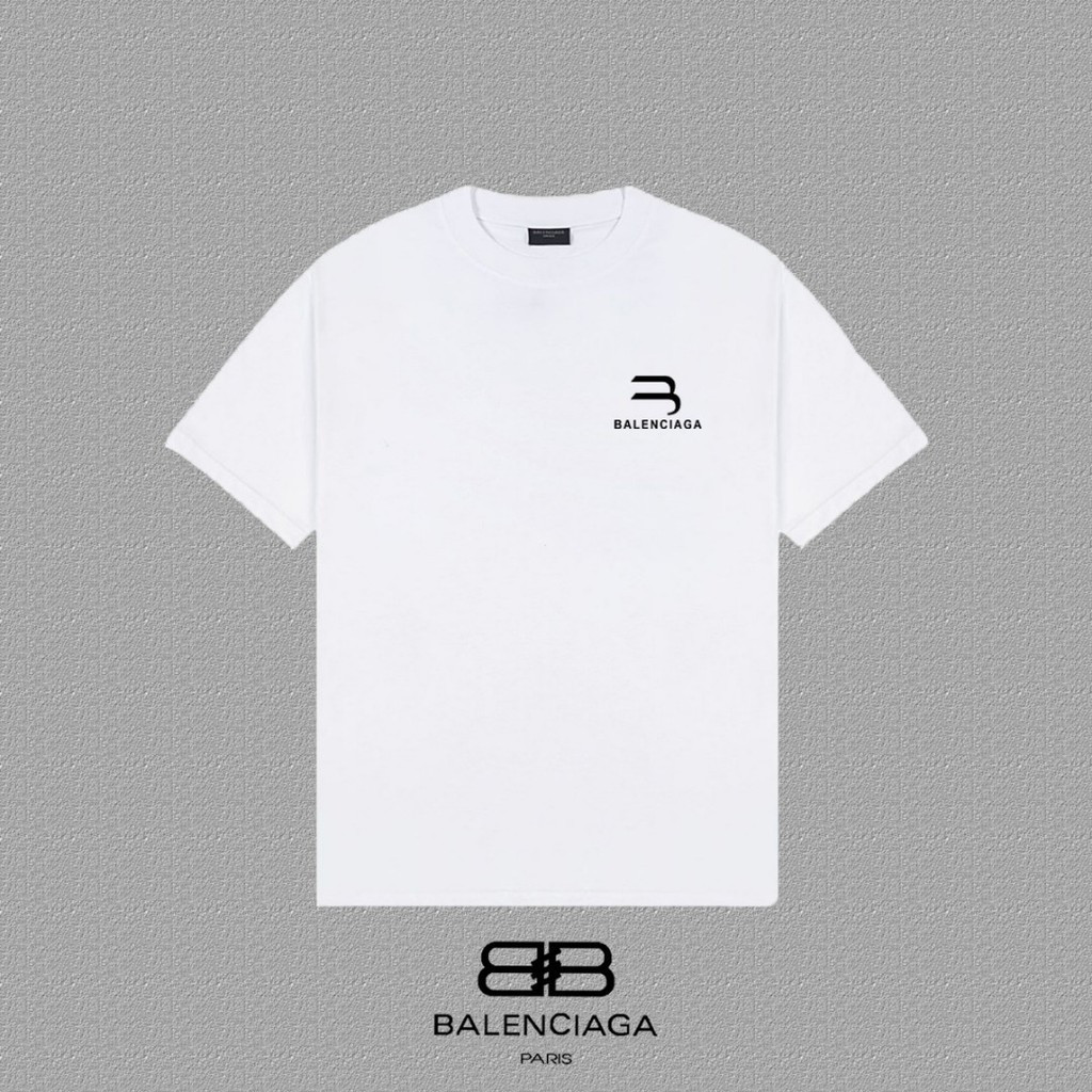 BALEN * CIAGA Star คลาสสิกรอบคอแขนสั้นเสื้อยืดผู้ชายผู้หญิงกลางแจ้ง Basic Light กีฬาที่มีสีสันผ้าฝ้า