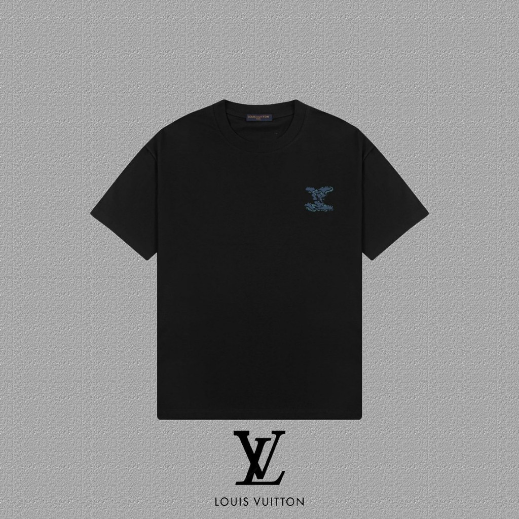 LO% UIS VU & ITTON/L @ V2026 Star คลาสสิกรอบคอแขนสั้นเสื้อยืดผู้ชายผู้หญิงกีฬาสไตล์หลวมขนาดใหญ่ High