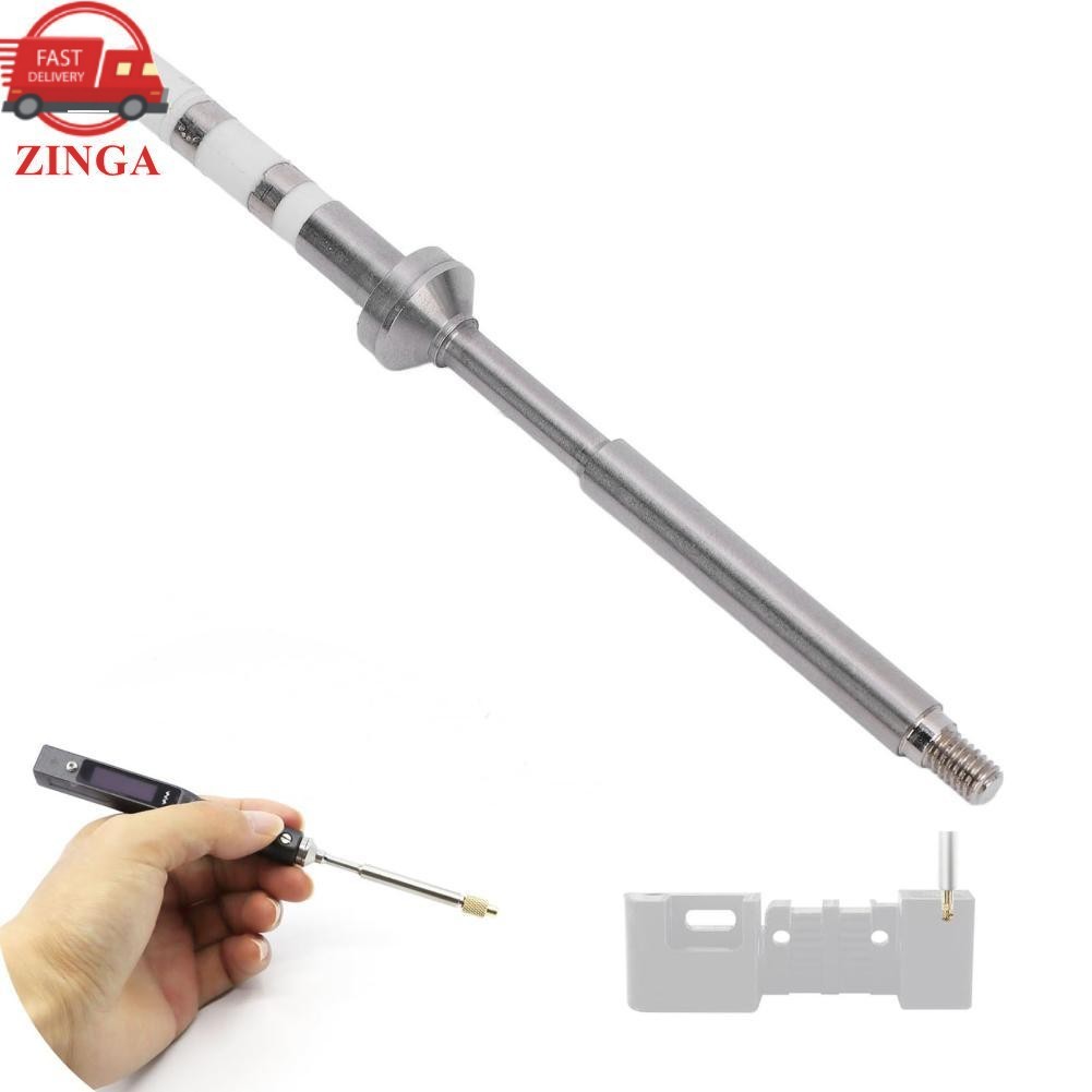 Zinga อะแดปเตอร์ปลายความร้อนทองเหลืองสำหรับ TS100 TS101 FX 888D ความเข้ากันได้กับชุดแทรกขนาดเล็กระยะ