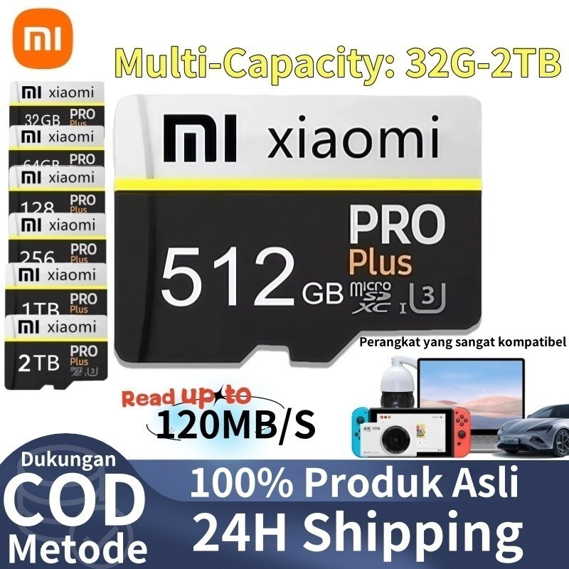 High Speed Memory SD Card 4K U3 Class10 1T Mini SD Card 512GB 256GB 128GB Micro TF SD Card For Phone