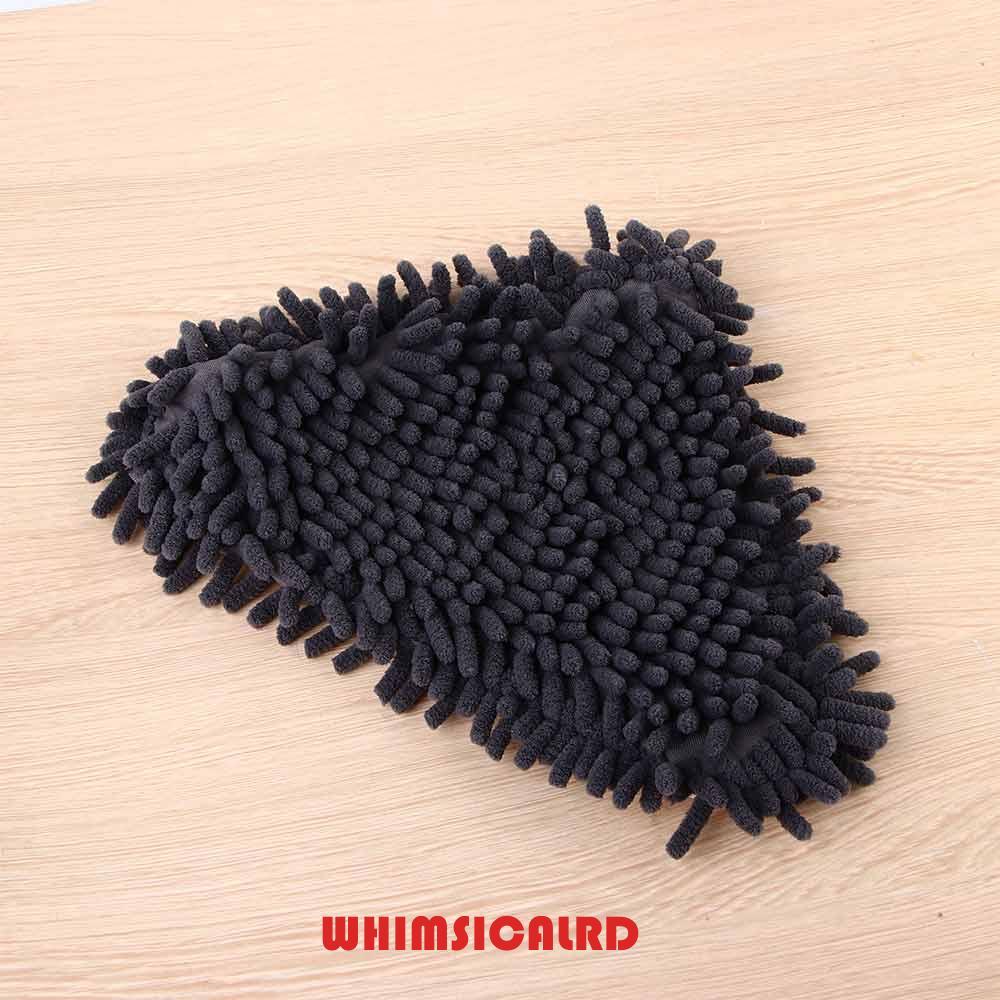 WHIMSIMSICALRD Mop Head Wipe Window Clean Tool ไม้ถูพื้นไมโครไฟเบอร์แบบแบน