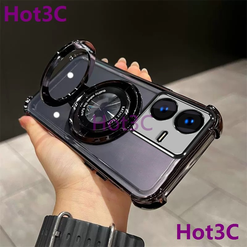 เคสสําหรับ Vivo Y22 / Y22S tpu ที่วางโทรศัพท์กันกระแทกพร้อมฟังก์ชั่นกันลื่น SJZJ3 เคสโทรศัพท์มือถือ