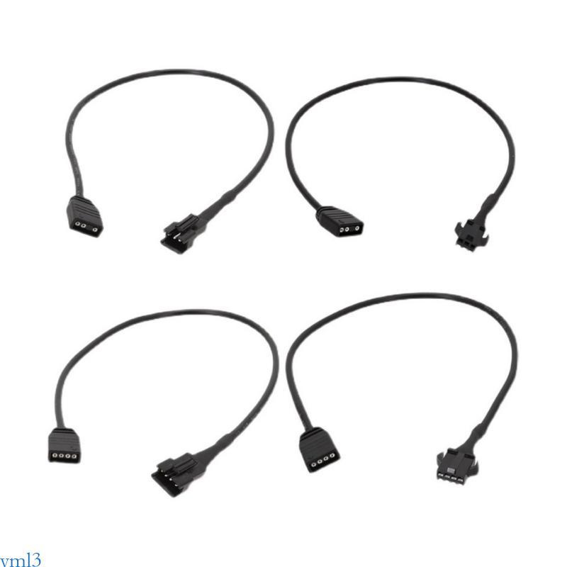 Yml3 ARGB สาย 5v12v 4Pin ถึง SM4Pin หญิง ARGB สายสําหรับ DEEPCOOL Lian Li PC กรณี SM4Pin หญิง Ad