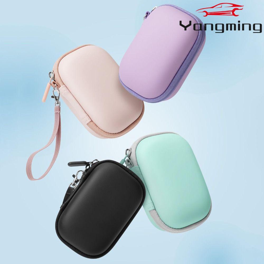 YANGMING กระเป๋าเดินทาง, กันกระแทก Plush Padding กล้อง, แบบพกพาน่ารัก Anti-fall กันน้ํา SD Card Stor