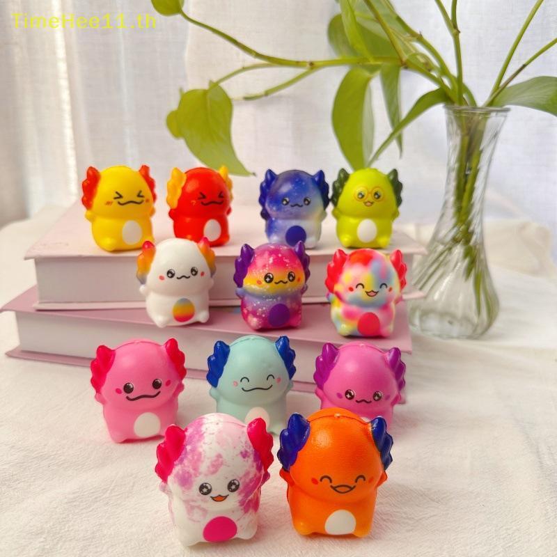 TimeHee 5/10 ชิ้นช้า Rising ของเล่นเด็กผู้ใหญ่ Mini Kawaii Newt น่ารักความเครียดบรรเทาบีบของเล่นสนุกวันเกิด Party Favors และรางวัลแปลกใหม่ TH