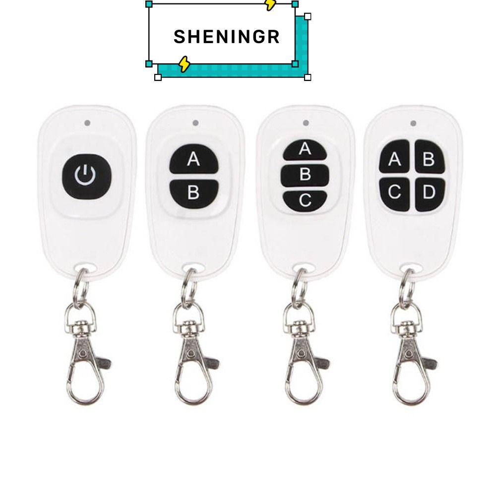 SHENING5R RF รีโมทคอนโทรลไร้สาย, 433Mhz ความถี่การเรียนรู้รหัสการเรียนรู้เครื่องส่งสัญญาณ,คงที่การเร