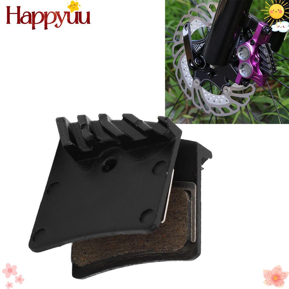 HAPPYUU 2 คู่จักรยานแผ่นดิสก์เบรค,สีดําโพลีเมทัลลิกฐานทองแดงสกู๊ตเตอร์ไฟฟ้าเบรคสําหรับ IIIPRO E4, M4