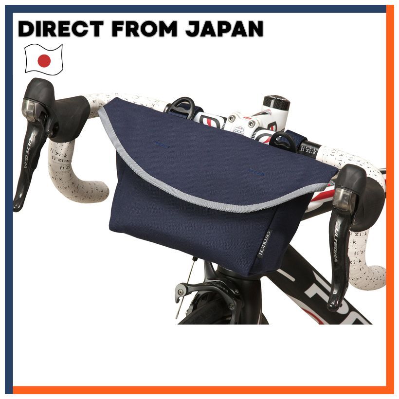 Ostrich Front Bag Libero Bag Navy Blue