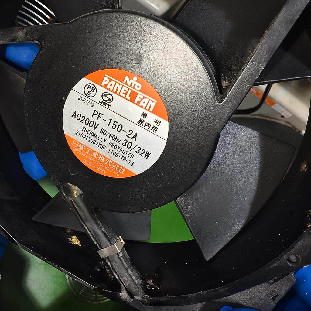 [Radiator] PF-150-2A PF-145H-2M PF-150-2M AC200V 30/32W 34/33W พัดลมนําเข้า