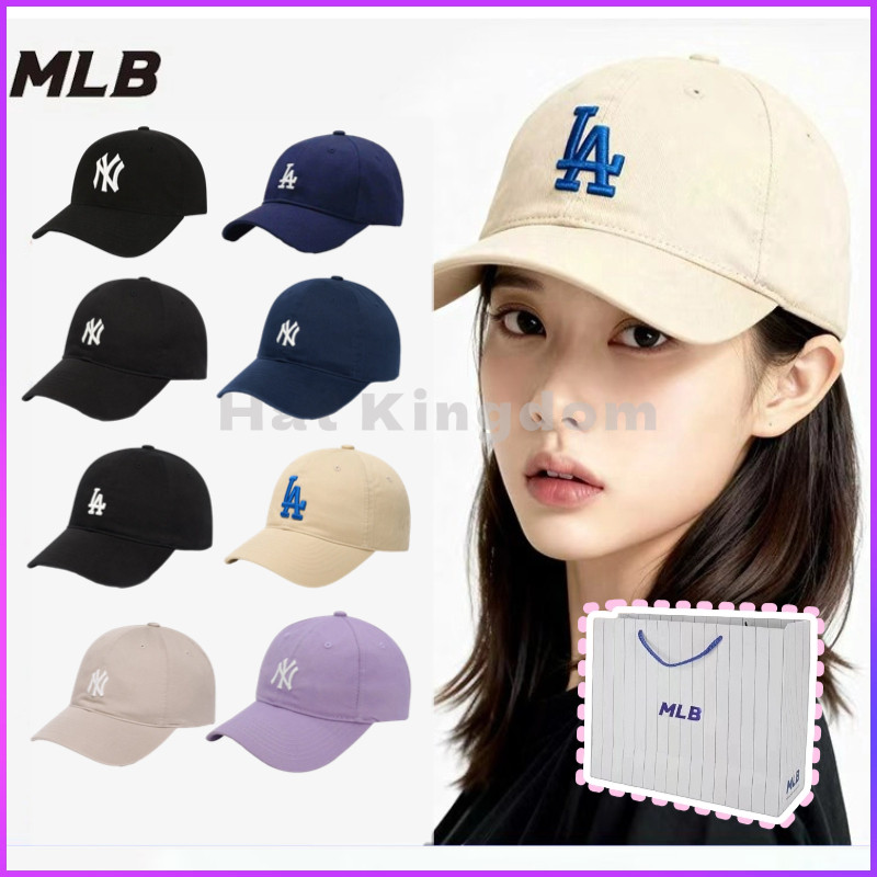 เคาน์เตอร์แท้  LA & NY Baseball Cap หมวกแก๊ปทรงบอล Unisex รุ่น Yankees / Dodgers