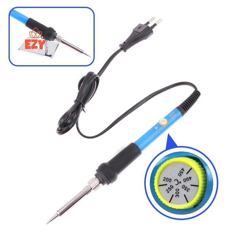 EZY 220v 60w หัวแร้งชุดเดิมไฟฟ้าเชื่อมอุณหภูมิปรับ Ph Plug Heavyduty สําหรับ Home Circuit Repair เครื่องมือเชื่อมใหม่