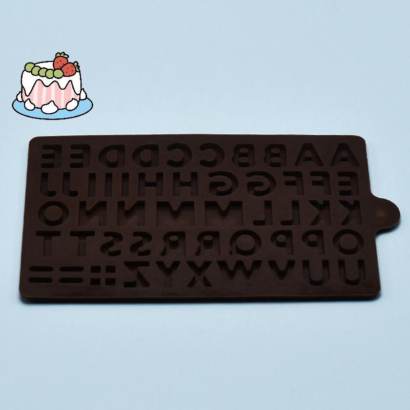 [Sep] 1 PC ซิลิโคน 26 ตัวอักษรช็อกโกแลตเบเกอรี่แม่พิมพ์ DIY เค้กตกแต่ง Candy Jelly Fondant คุกกี้แม่