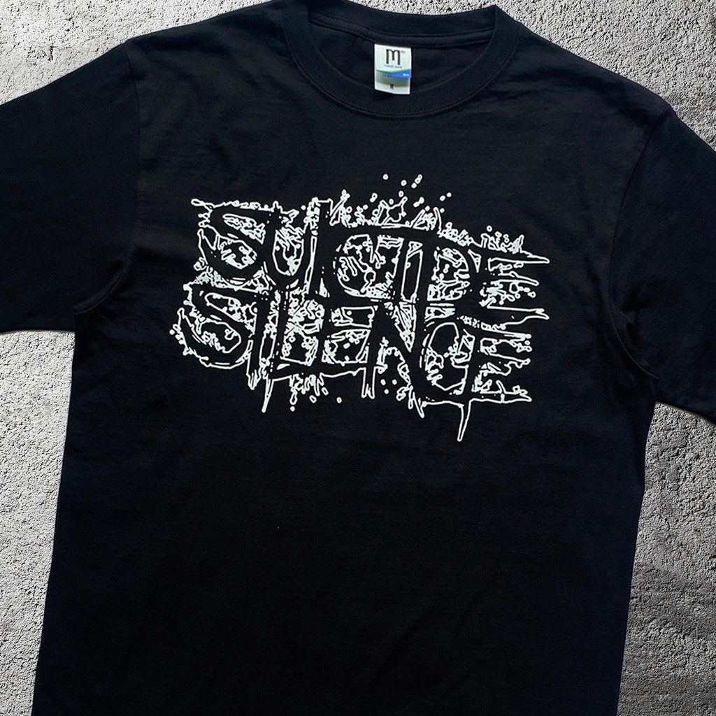 เสื้อยืด SUICIDE SILENCE BAND - โลโก้ OUTLINE