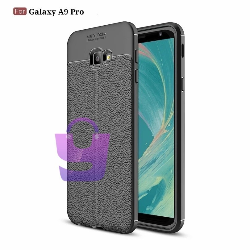 เคส SAMSUNG A9 PRO 2016 / เคส SAMSUNG C9 PRO 2016 Casing Soft AUTO FOCUS Leather Jelly TPU