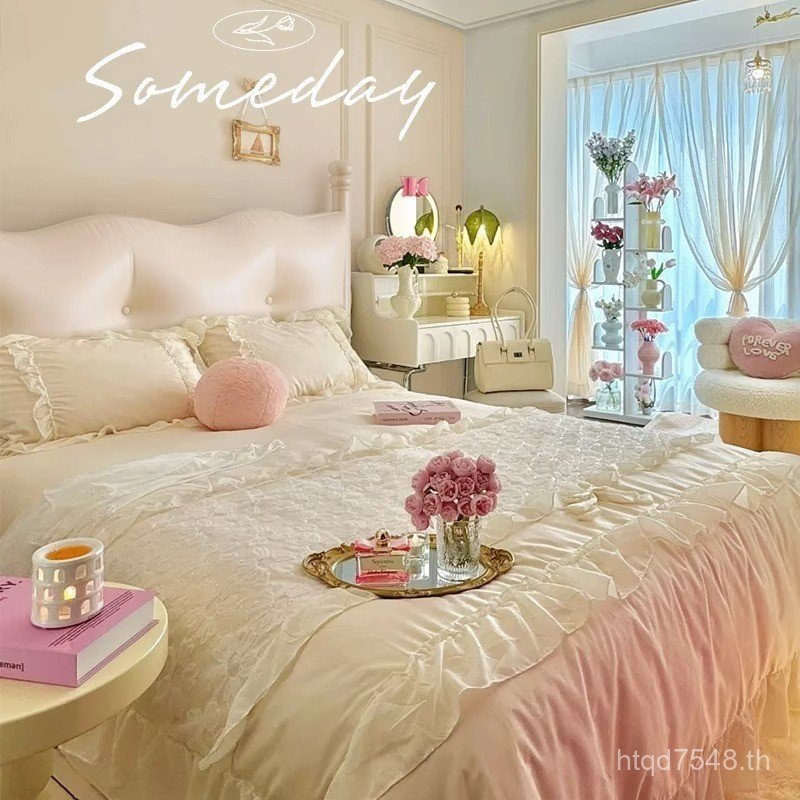 Retro Bedman ขนาดใหญ่ 1.5m ที่เชื่อถือได้ภาษาฝรั่งเศสคําจีนหรูหราเตียงโบราณเตียงคู่ขนาดเล็ก Apartmen