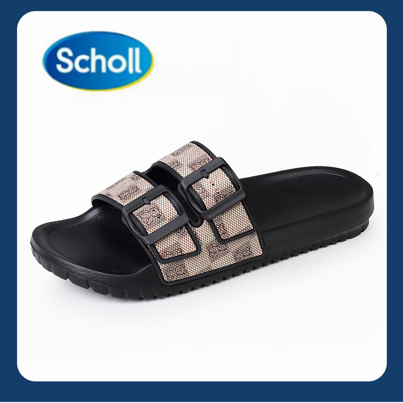 รองเท้าผู้ชาย Scholl รองเท้า Scholl ผู้ชาย Scholl sandal บุรุษสุภาพสตรีรองเท้ารองเท้าแบน Scholl รองเ