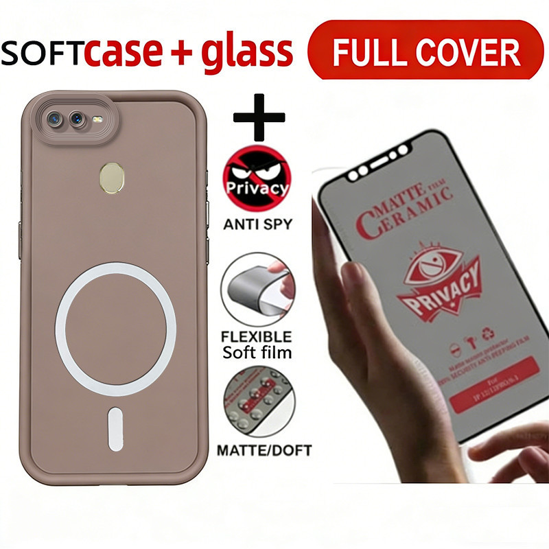 PBZZ เซรามิคความเป็นส่วนตัวกระจกนิรภัยสําหรับOppo a5s a12 A7 a3s a1k a12e F9 F11 PRO A5 A9 2020 เคสโ