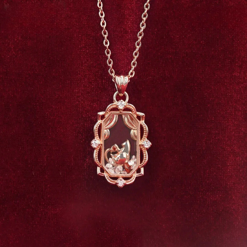 Xiang Yanyu วันเกิดผู้ผลิตอายุการใช้งาน Li สินค้าและจี้ Ze หญิง Yiyan Niche เกมสร้อยคอ Love Theme 8J