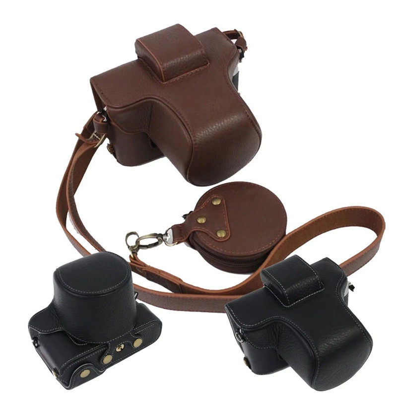 ซองหนังกล้องรุ่นดีลักซ์ชั้นแรกเหมาะสําหรับ Nikon ZFC เคสป้องกันแบบรวมทุกอย่างเคส Nikon zfc ไม่มีแบตเ