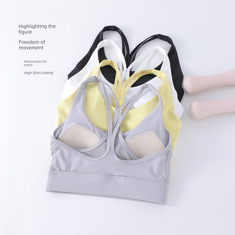 sport bra sport bar ผู้หญิง ชุดชั้นในสำหรับออกกำลังกาย เซ็กซี่และสะดวกสบายสำหรับโยคะและวิ่ง