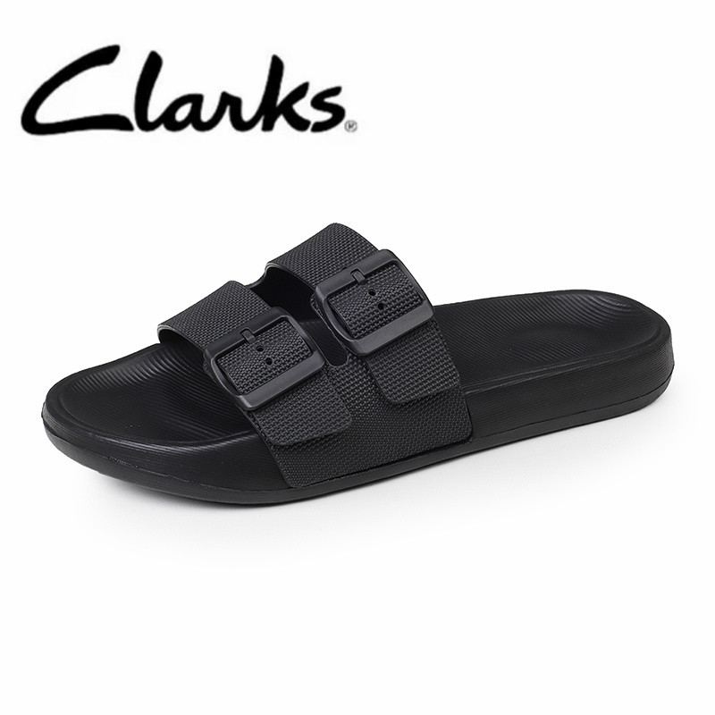 Clarks รองเท้าผู้ชาย Clarks รองเท้าผู้ชาย Clarks รองเท้าแตะบุรุษสุภาพสตรีรองเท้ารองเท้าแบน Clarks รอ