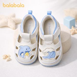 รองเท้าเด็กวัยหัดเดิน บาลาบาลา รองเท้าแตะเด็ก  สําหรับทารกแล…