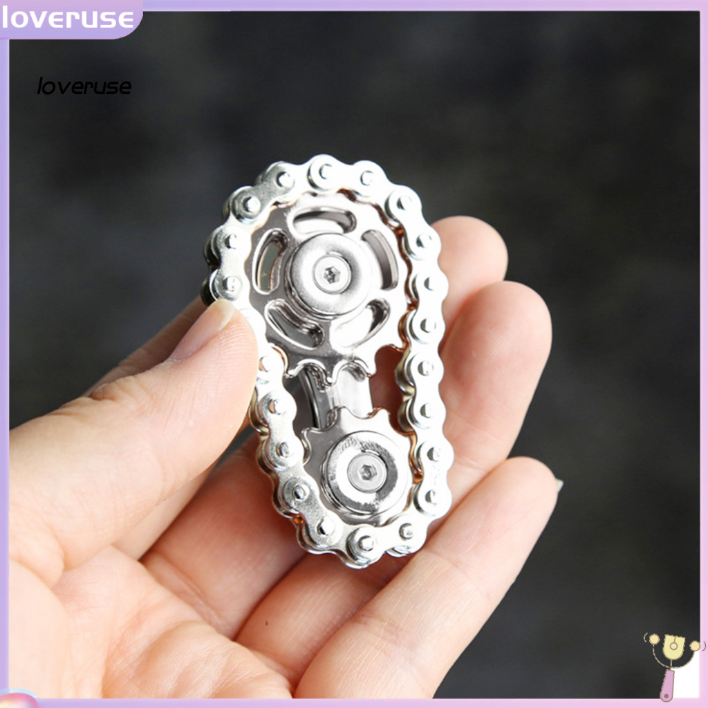 /LOV/ ผ่อนคลาย Spinner ของเล่นผู้ใหญ่ Fidget Spinner Sprocket Flywheel Fidget Spinner ของเล่นสําหรับ