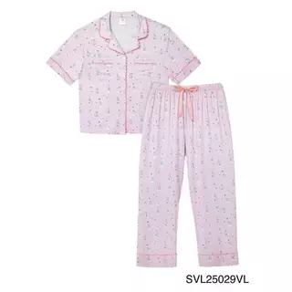 Sabina x Momorei เซ็ตชุดนอนเสื้อแขนสั้น กางเกงขายาว รหัส SVL25029