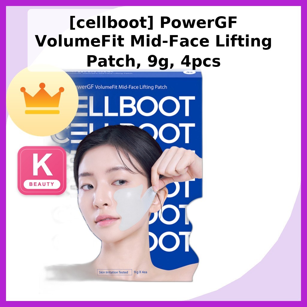 [cellboot] PowerGF VolumeFit Mid-Face Lifting Patch, 9g, 4pcs / Korean Lifting Patch โดย easy1004