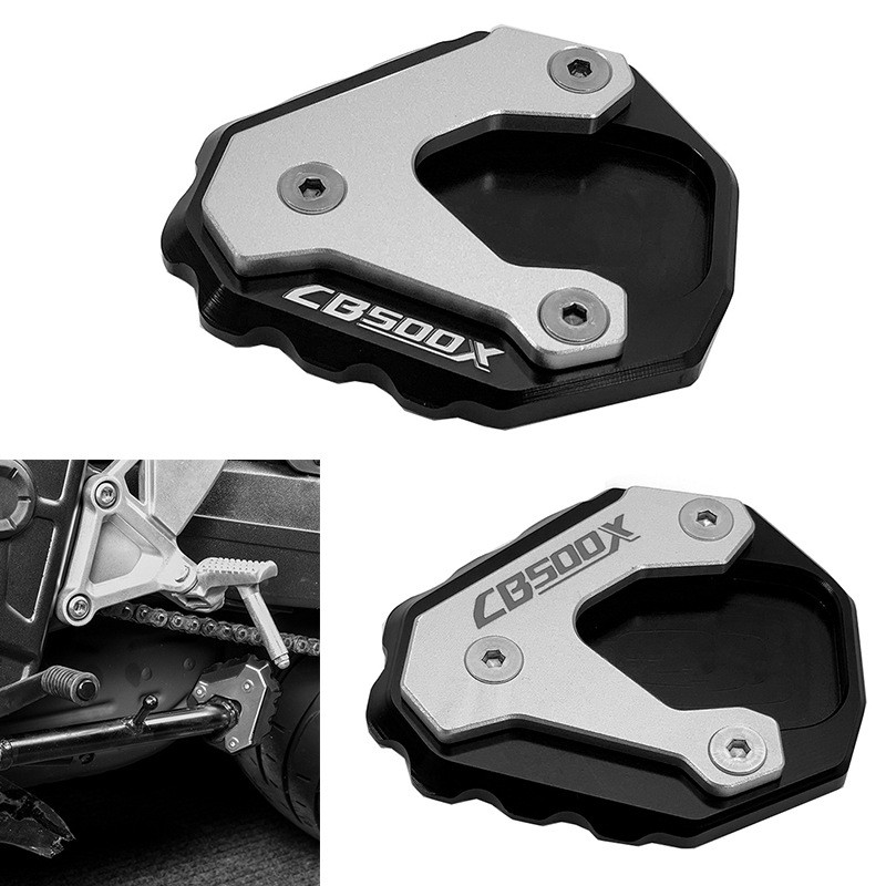 เหมาะสําหรับ Honda CB500X/F CB400X CB400F ดัดแปลงอุปกรณ์เสริมด้านข้างรองรับที่นั่งขนาดใหญ่พิเศษขาตั้