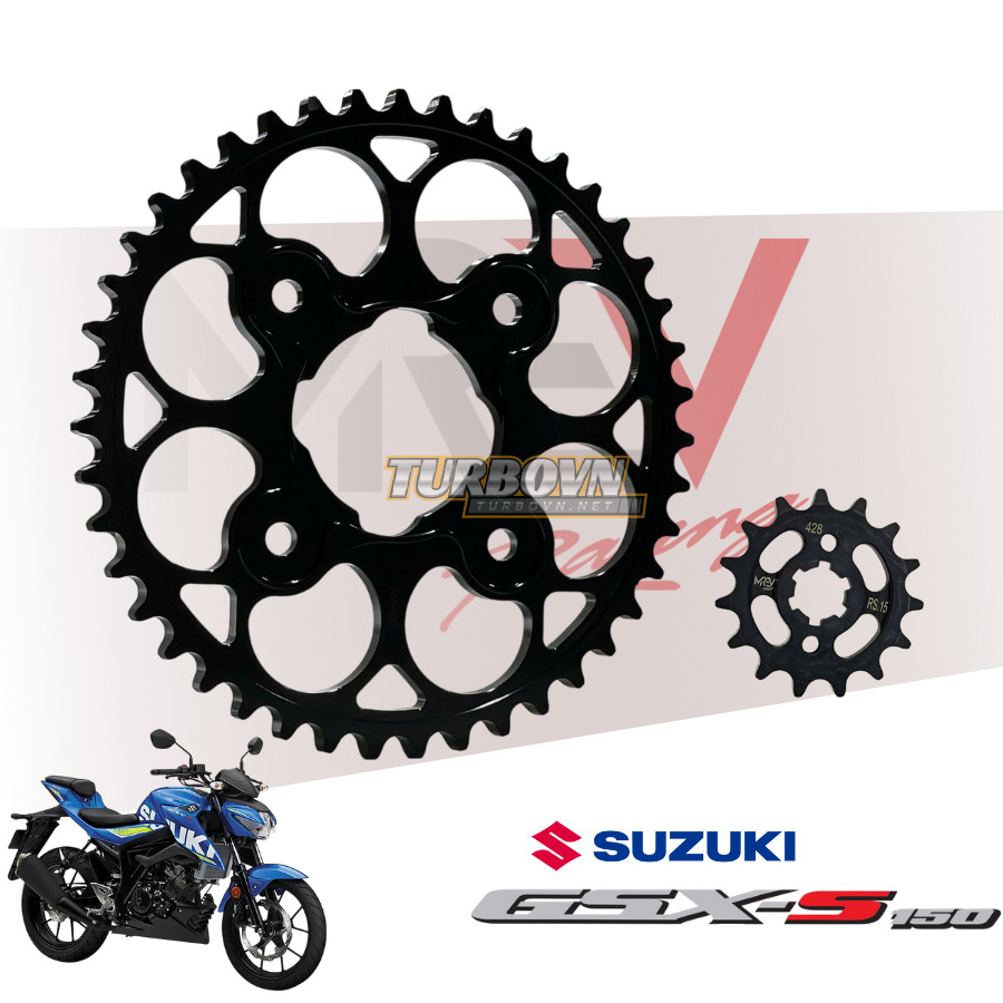 เฟืองโซ่ RS MREV สําหรับ Suzuki GSX S150 (N-RS.D-GSX)