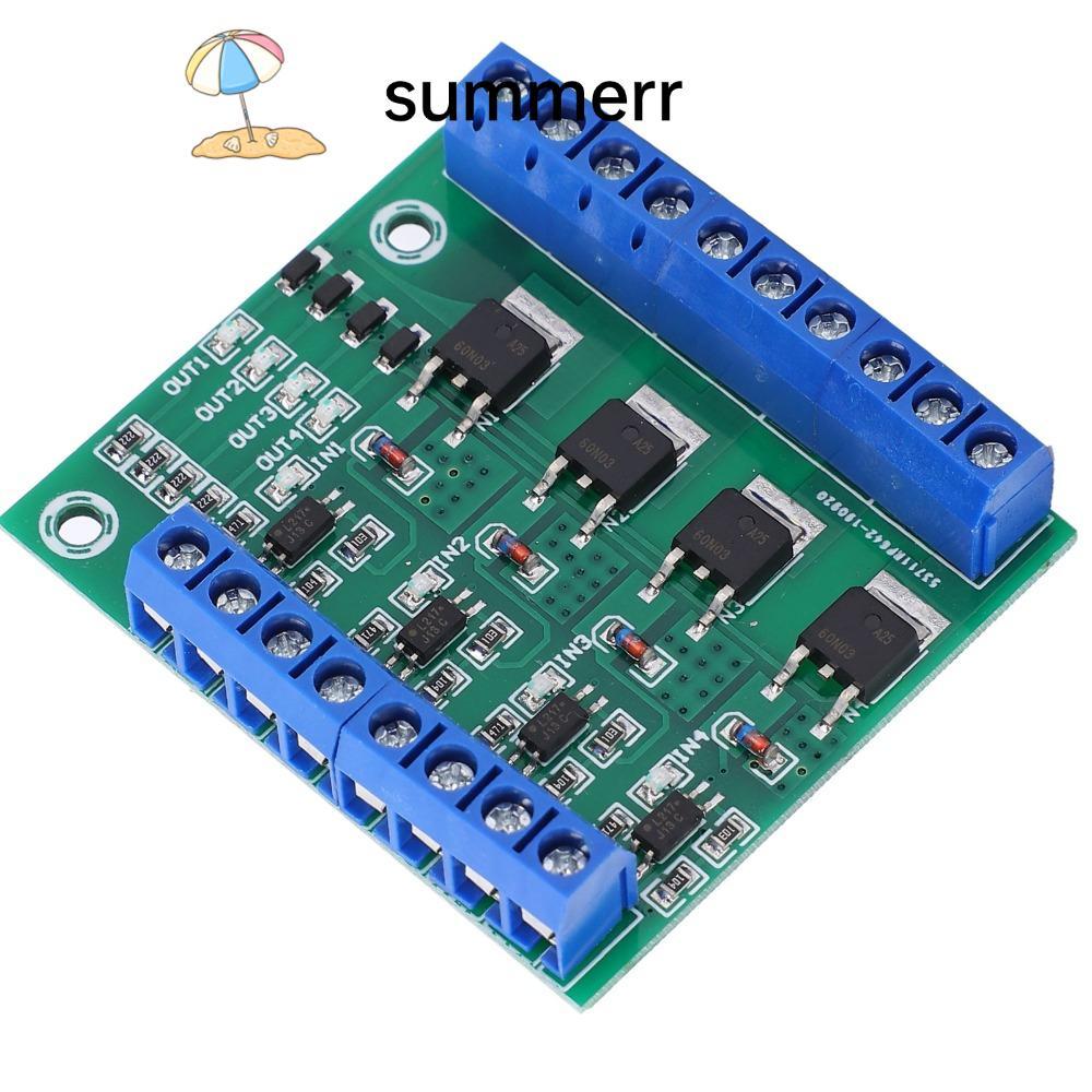 SUMMERR Field Effect Tube Module, YYNMOS-4 4-Channel 4-Way MOS Tube Module, Electronic Circuit 0~1KH