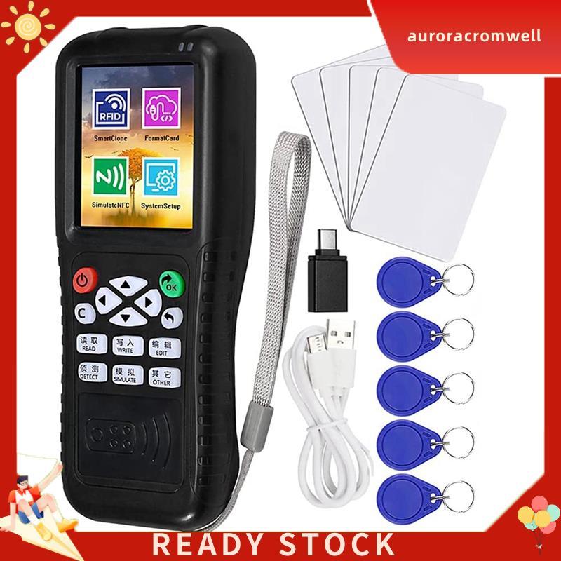 In Stock Multi Frequencyies RFID Smart Card Programmer, RFID Reader Writer Duplicator, Reader, ถอดรห