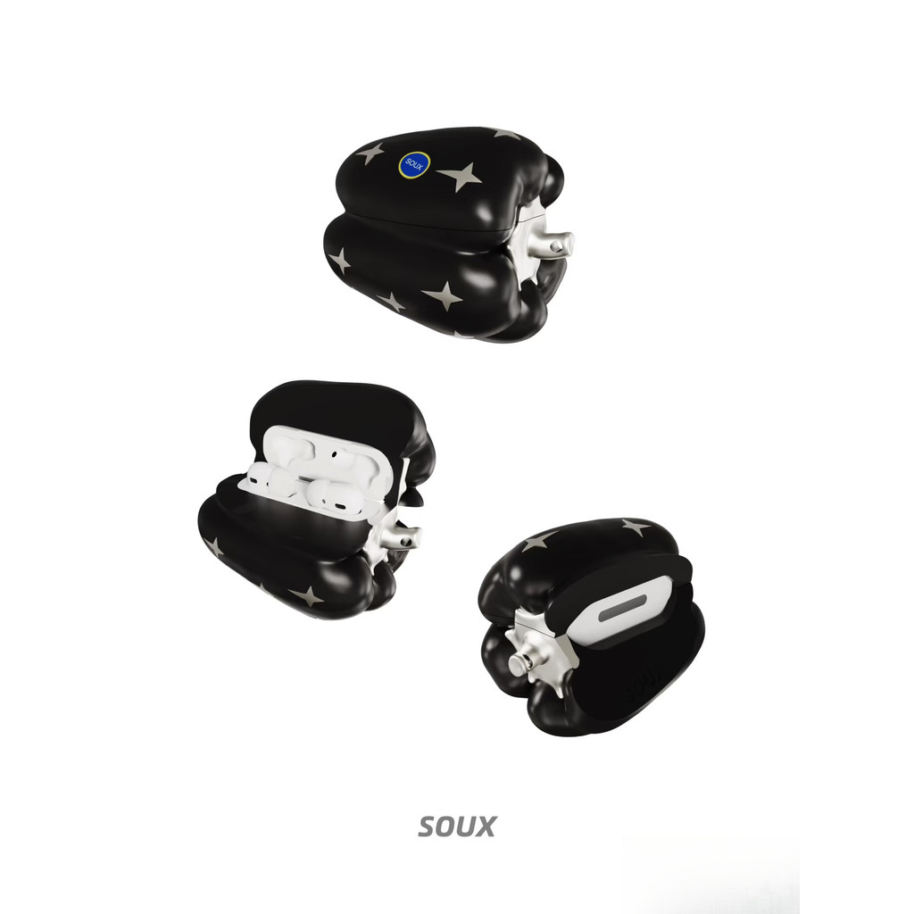 [G-Plus Studio] Asian Sweet Pepper เคสหูฟังเหมาะสําหรับ AirPodspro3 3d พิมพ์ Hard Case เหมาะสําหรับ 