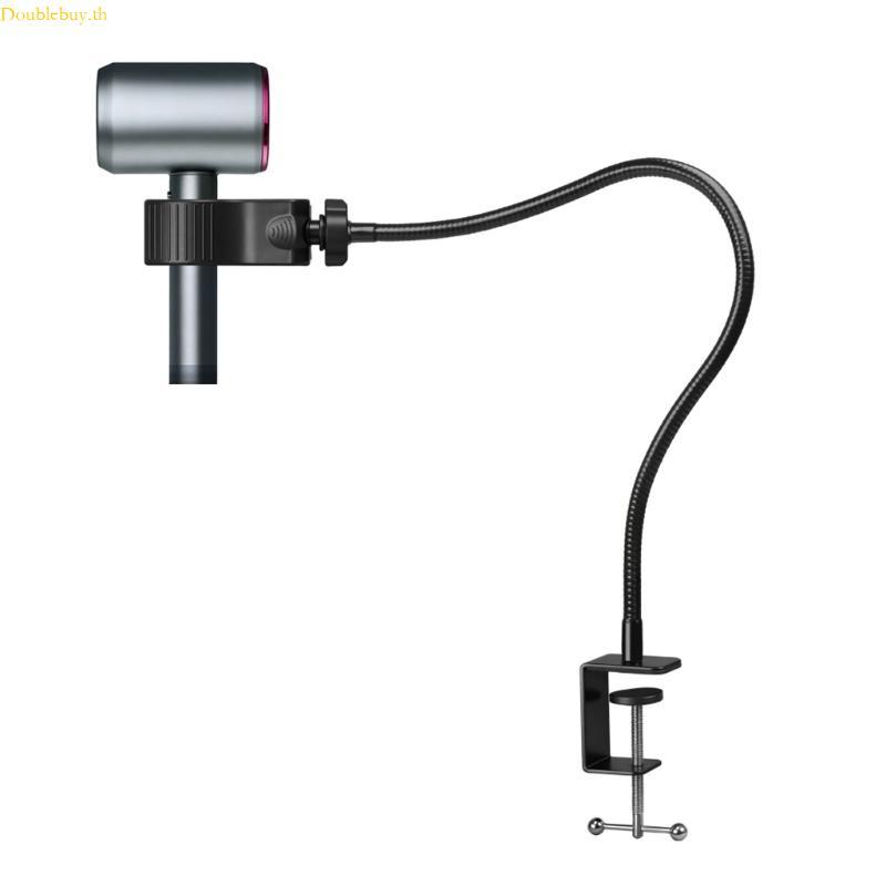 Doublebuy Secure Clip On ขาตั้งไมโครโฟน Gooseneck Flexibility ที่ปรับแต่งได้