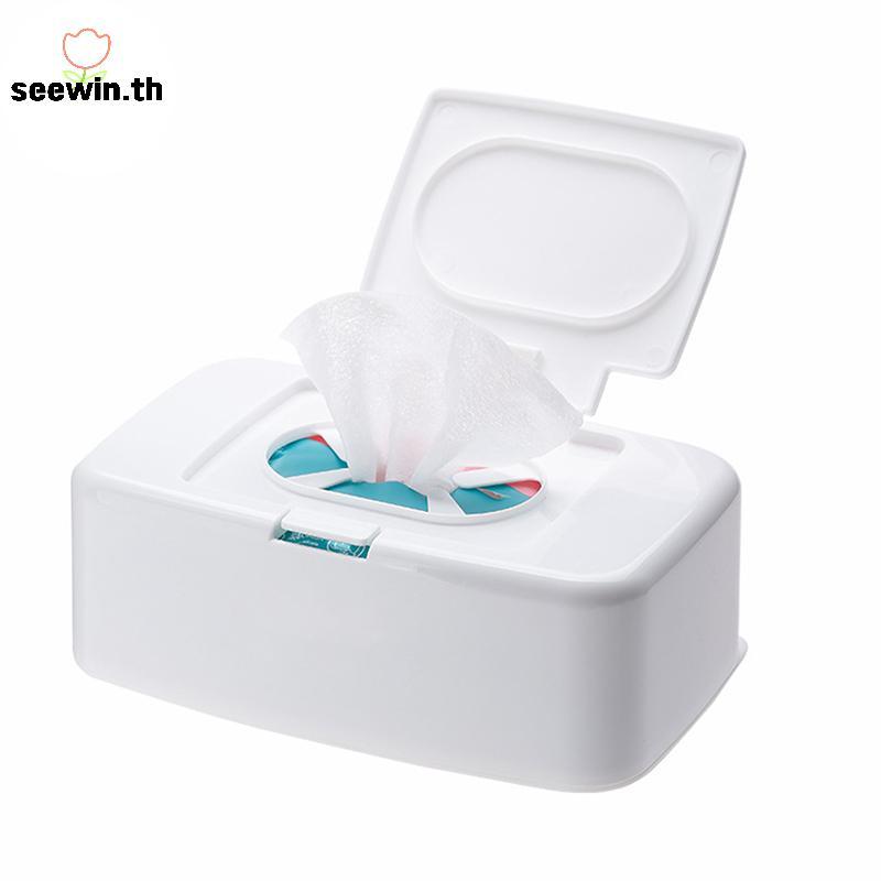 Seewin กระดาษทิชชู่เปียกเช็ดเครื่องจ่ายผ้าเช็ดทําความสะอาดแบบพกพาผ้าเช็ดปากกล่องเก็บคอนเทนเนอร์ th ราคา ถูกที่สุด ดีลบีเคเค แกลเลอรีภาพที่ 9