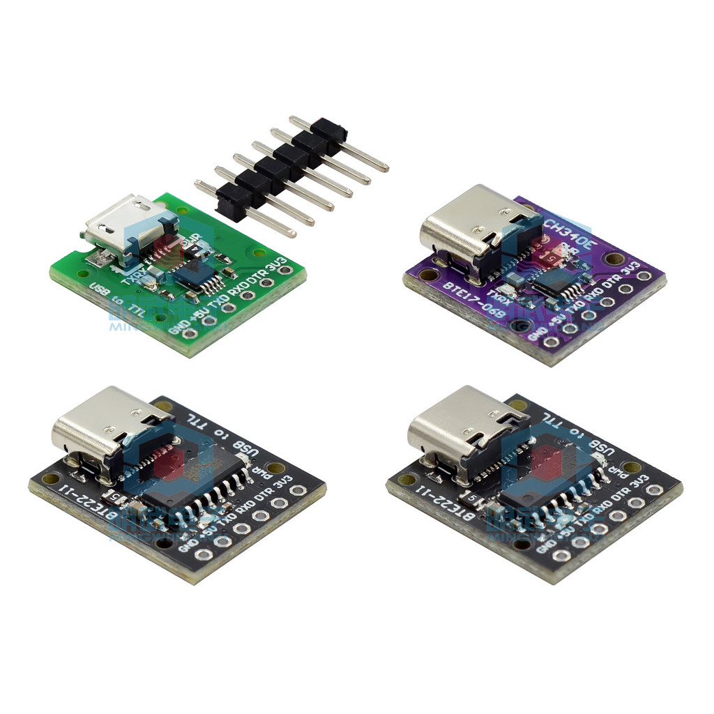 CH340E CH340C CH9340C โมดูล USB เป็น TTL สามารถใช้งานได้กับ PRO MINI Downloader