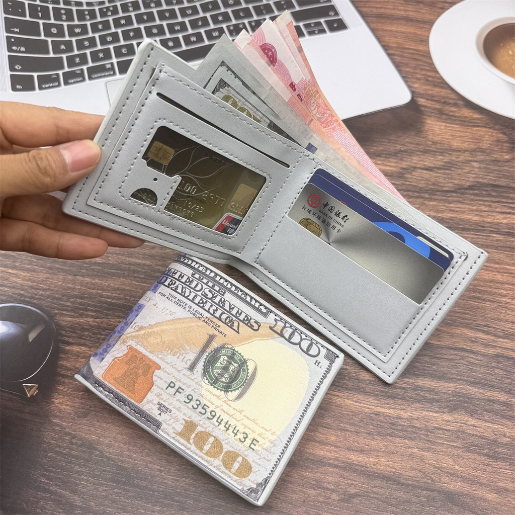 ~~ Hot Item Dollar Wallet Coin Pattern Wallet Retro พิมพ์ Dollar Wallet ผู้ผลิต 3z