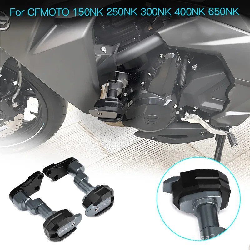 รถจักรยานยนต์ Falling ป้องกัน slider กรอบเครื่องยนต์ป้องกันสําหรับ CFMOTO 150NK 250NK 300NK 400NK 65