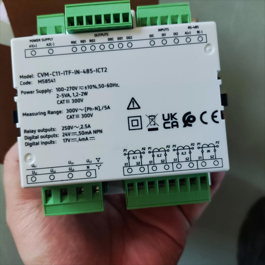 CIRCUTOR CVM-C11-ITF-IN-485-ICT2 POWER ENERGY METER CVM-C10-ITF-IN-485-ICT2