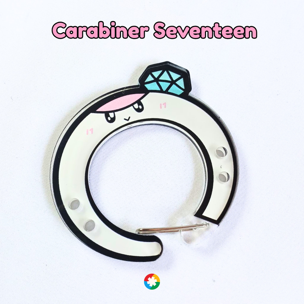 CARABINER SVT SEBONG BONGBONGIE CARAT - Carabiner KPOP - KPOP Merch - SVT Merch Unofficial Merch Fan