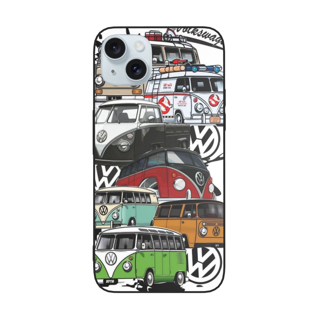 Volkswagen Bus Type 2 Transporter เคสโทรศัพท์ฝาครอบป้องกัน Iphone 16 17 Pro Max Plus X