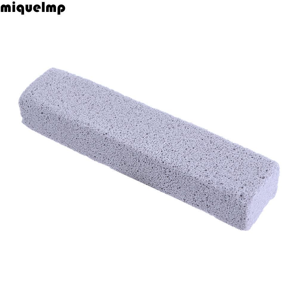 MIQUEL หินภูเขาไฟแบบแท่งในครัวเรือน 2 ชิ้นทําความสะอาดโถสุขภัณฑ์แหวนแปรงทําความสะอาดอาบน้ํา