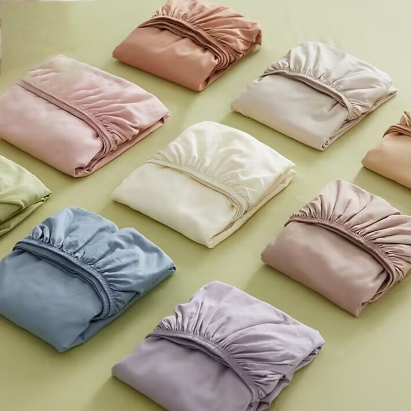 Pure cotton elastic fitted sheet Maternal and Child Grade a Cotton-like fitted sheet cover Single Be