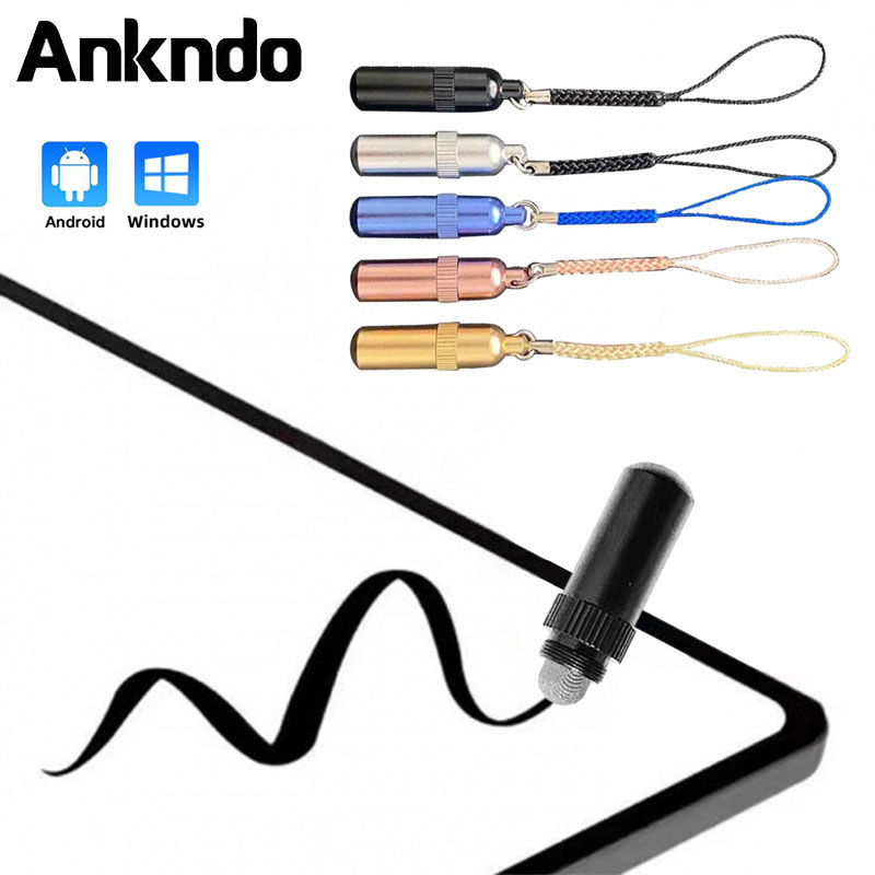 Ankndo แบบพกพา Mini Stylus Universal Stylus ปากกาสําหรับโทรศัพท์มือถือแท็บเล็ตแคปซูลสไตล์ Stylu